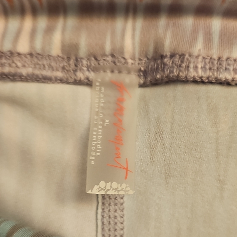 NWT Free People Movement Multicolor Skort - Picture 5 of 5